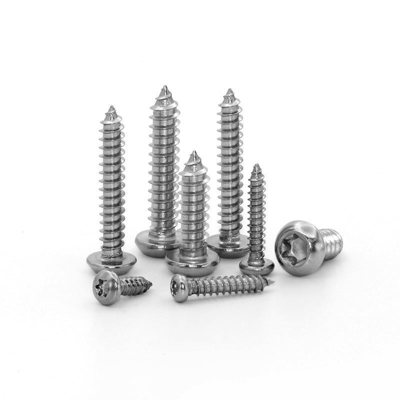 Pevná závrtná skrutka DIN 7981 Torx