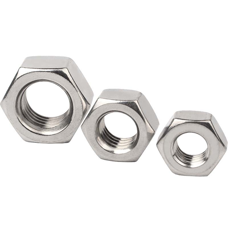 Hexagon tenká matica bez skosenia