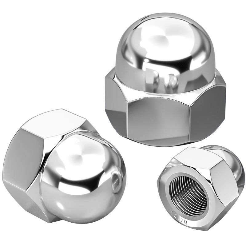 High Crown Hexagon Cover Nuts
