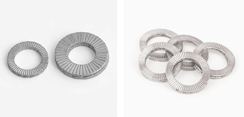 Double Fold Self Locking Washers