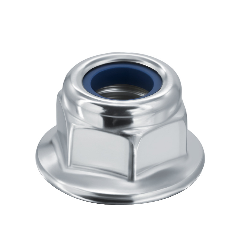 Šesťhranné matice typu s prevládajúcim krútiacim momentom s prírubovou poistnou maticou