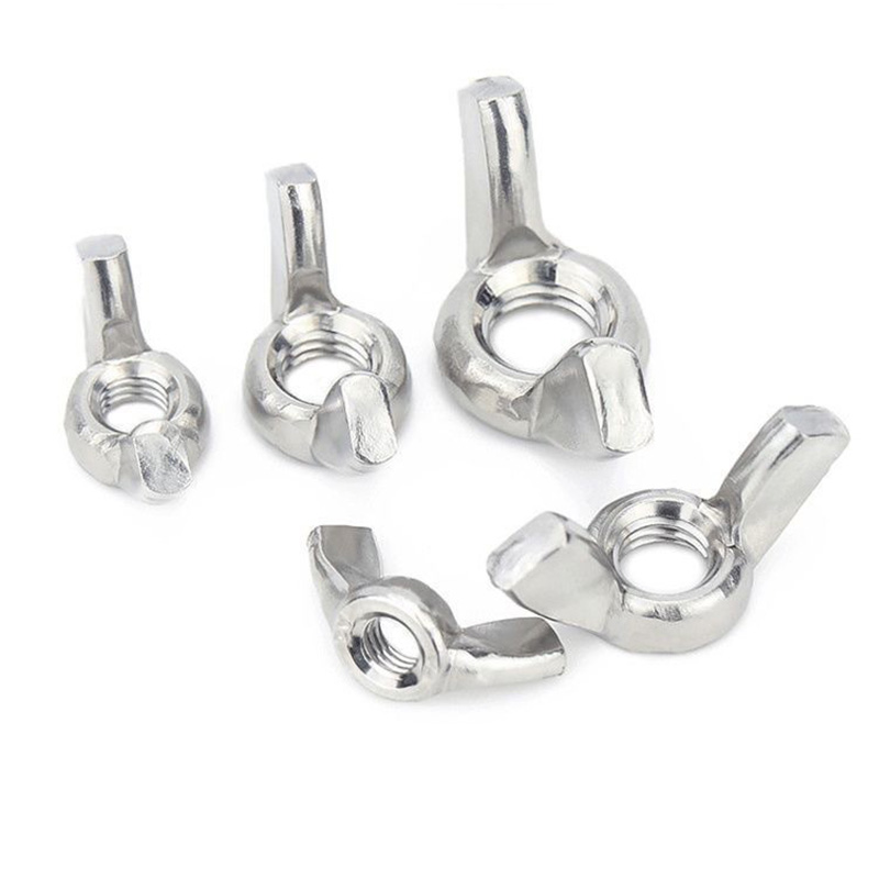 Krídlové matice odolné voči hrdzi