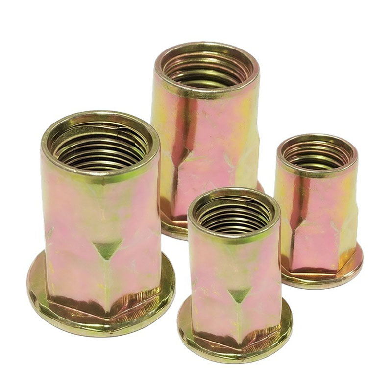 Bezpečná kotviaca šesťhranná nitovacia matica