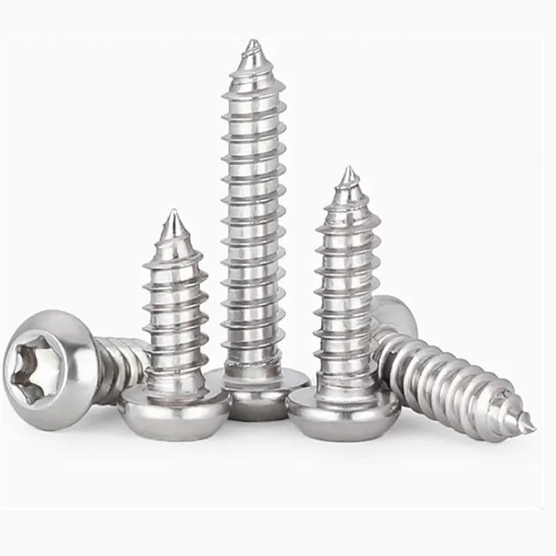 Robustné samorezné skrutky Torx so 6 lalokmi