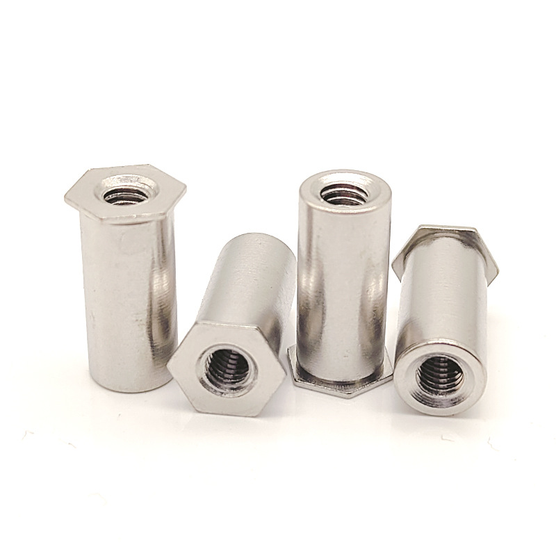 Zinková modrá Šesťhranná nitovacia matica